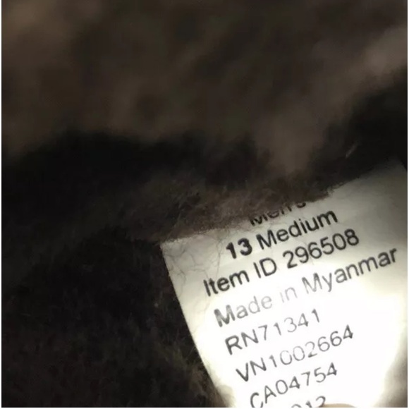 LL Bean Wicked Good Shearling Lined Venetian Slippers - Picture 4 of 6